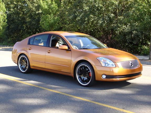 Burnt orange nissan maxima #7